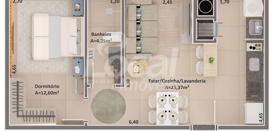 Apartamentos Residencial Bento 510
