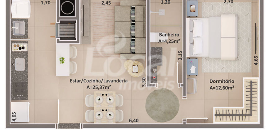 Apartamentos Residencial Bento 510