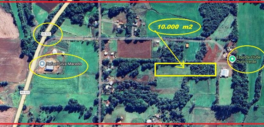 Chácara 10.000m² em Augusto Pestana
