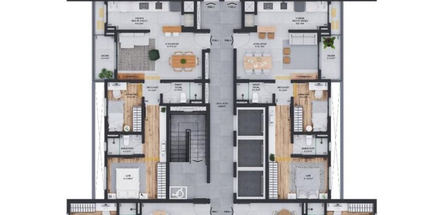Lançamento: APARTAMENTOS EDIFÍCIO RAVELLO