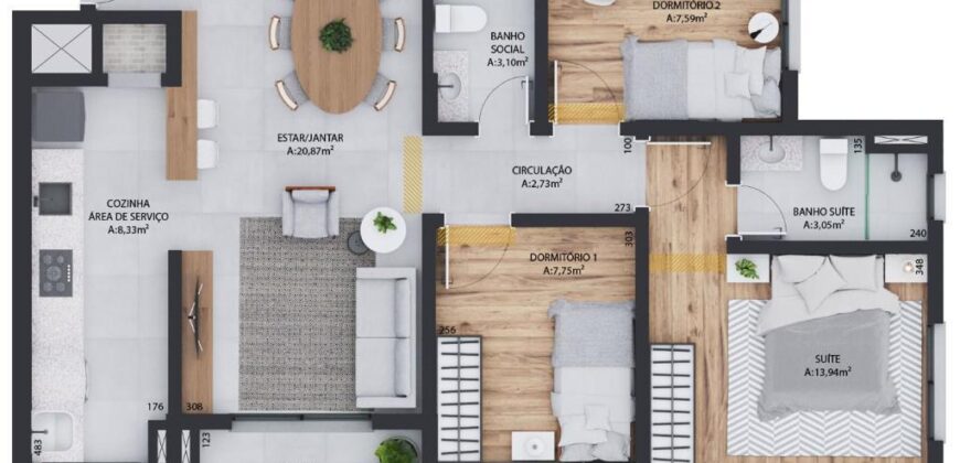 Lançamento: APARTAMENTOS EDIFÍCIO RAVELLO