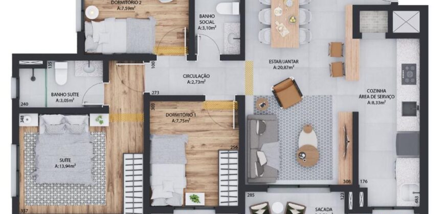Lançamento: APARTAMENTOS EDIFÍCIO RAVELLO