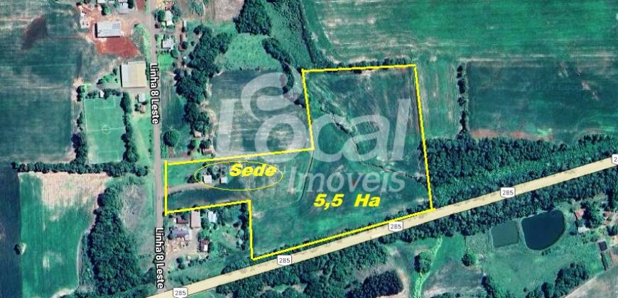 ÁREA RURAL 5,5HÁ – LINHA 8 LESTE