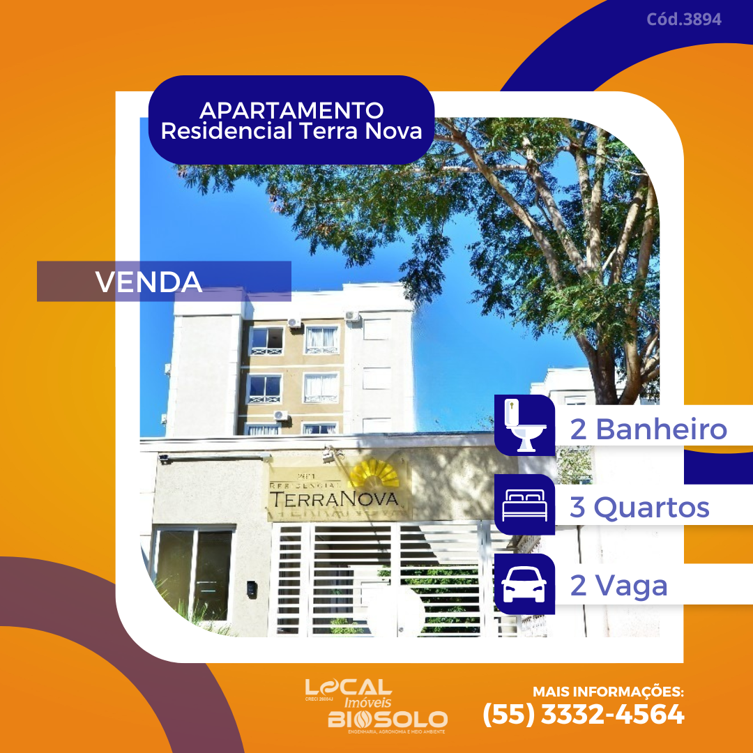 🏢✨ Apartamento Residencial Terra Nova