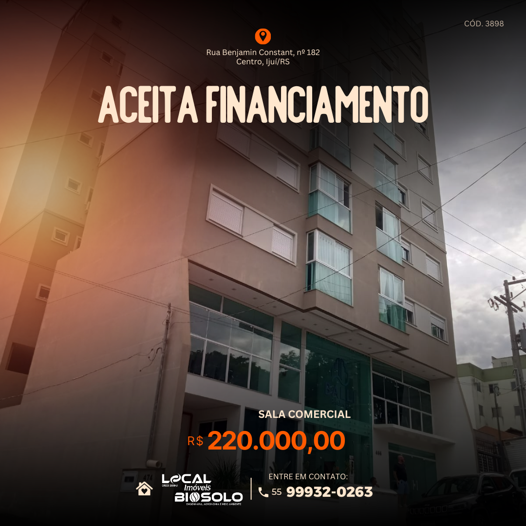 🏢 SALA COMERCIAL À VENDA | RESIDENCIAL BALLI