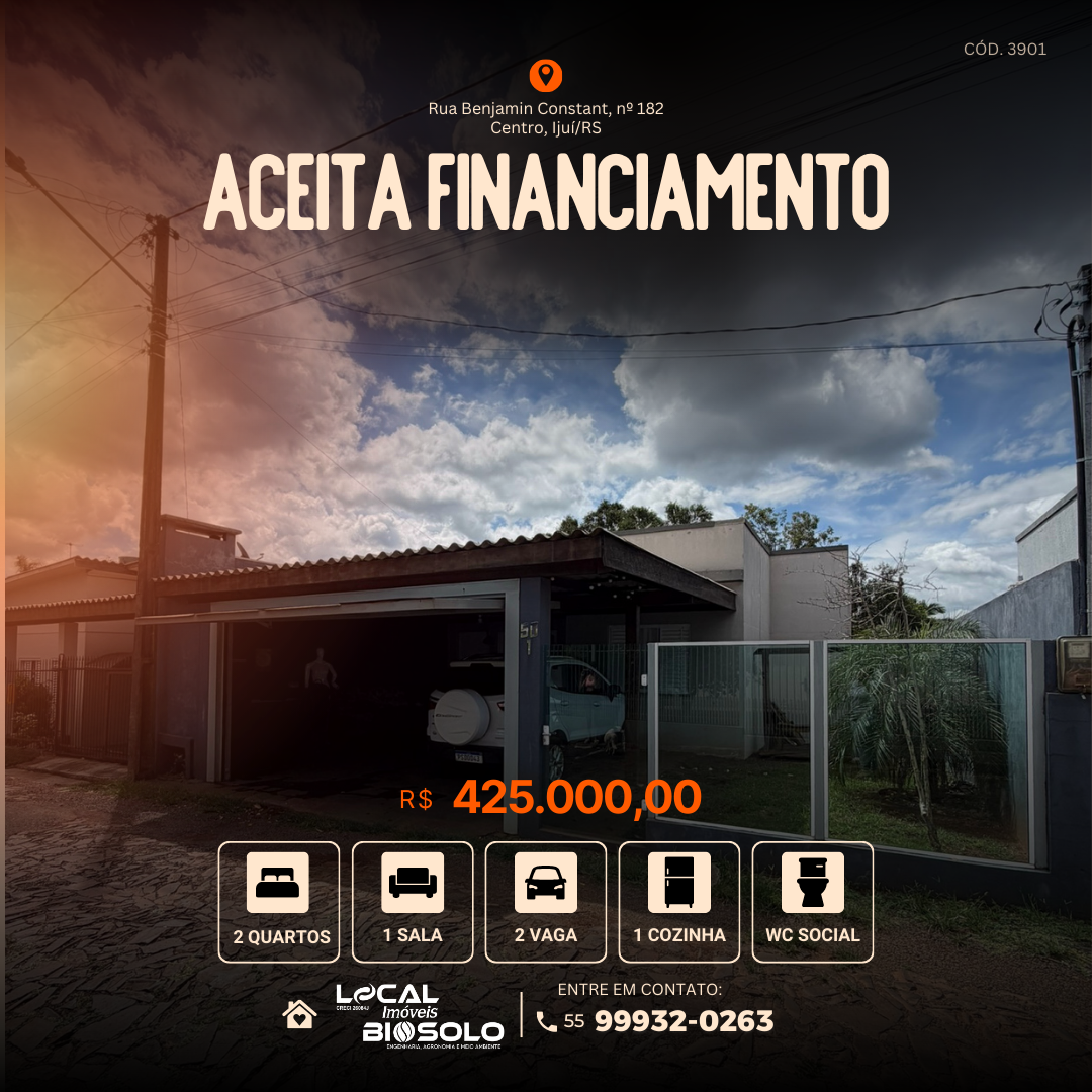 Casa à venda no Bairro Thomé de Souza