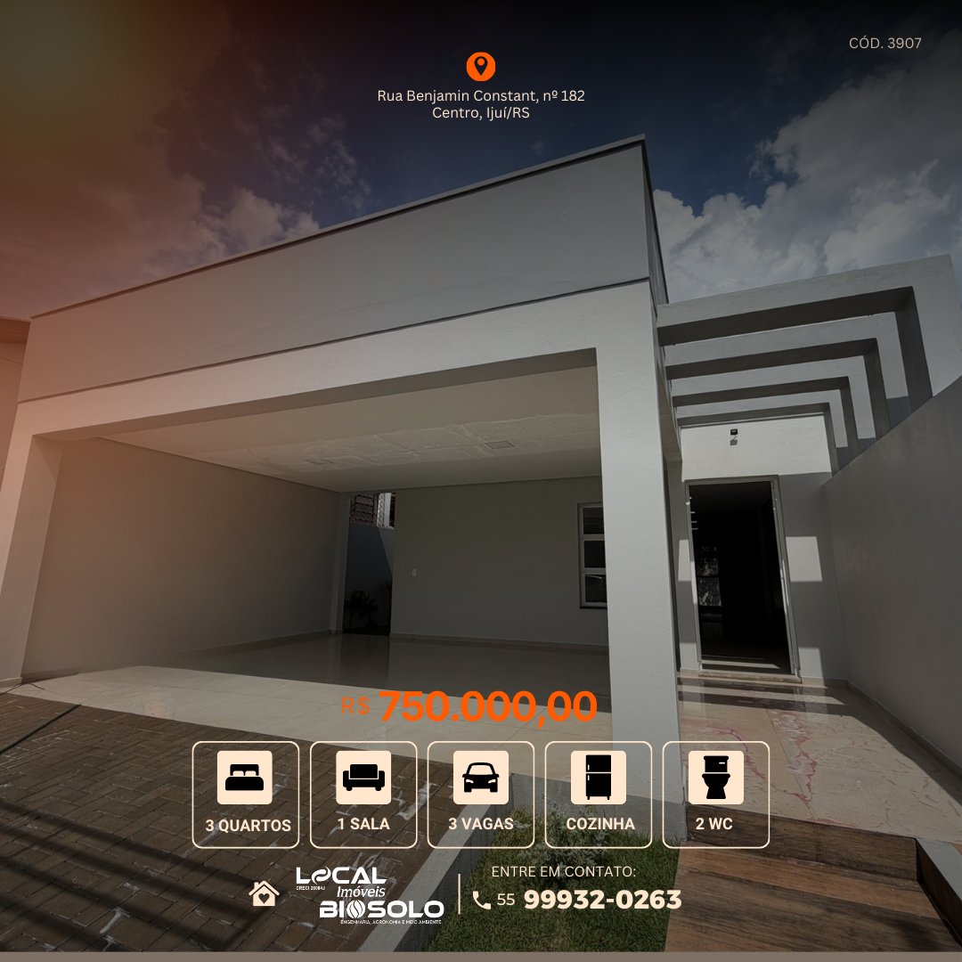 🏡 Casa à venda no Bairro Progresso