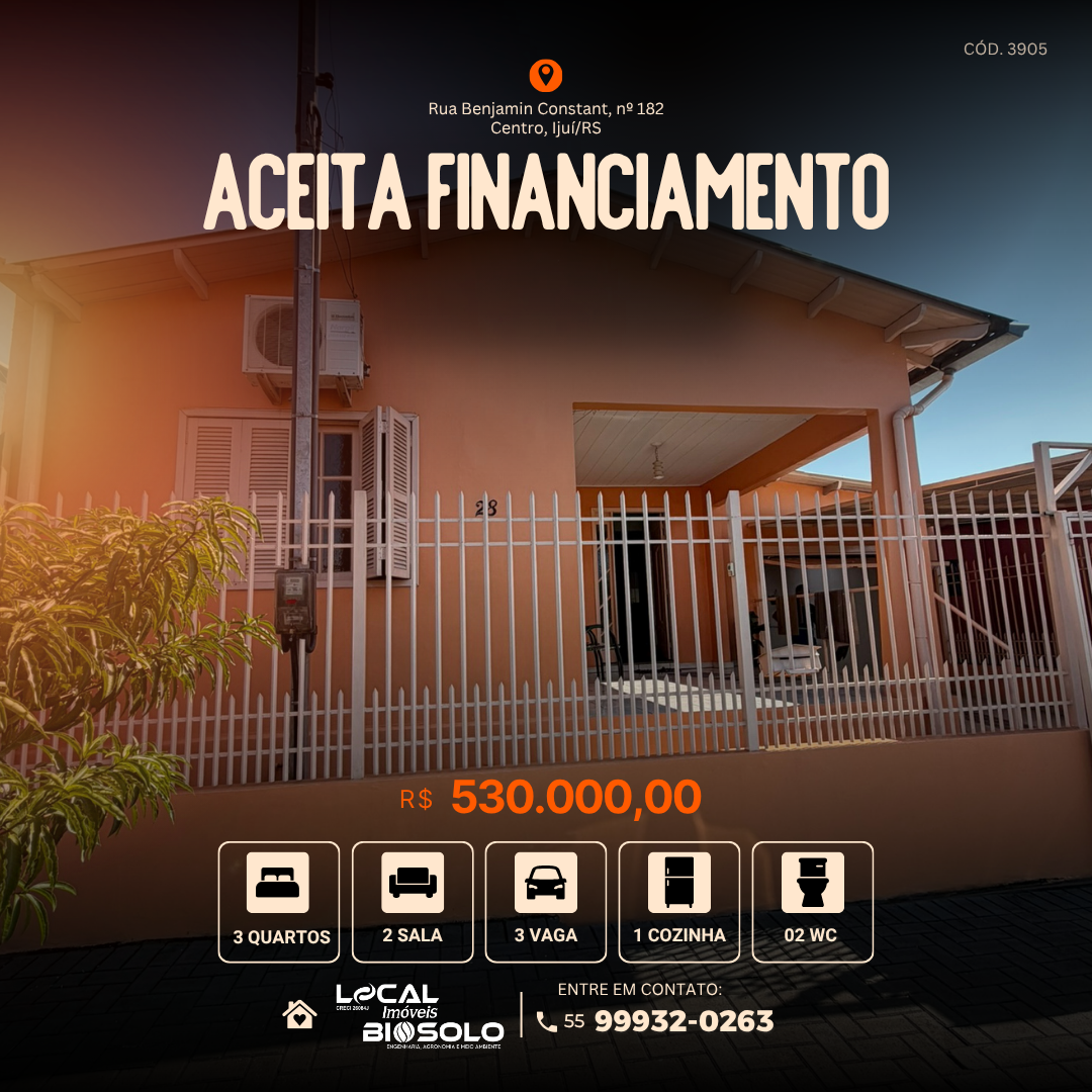 🏡✨ Casa à venda no Bairro Modelo — Espaço, conforto e localização estratégica