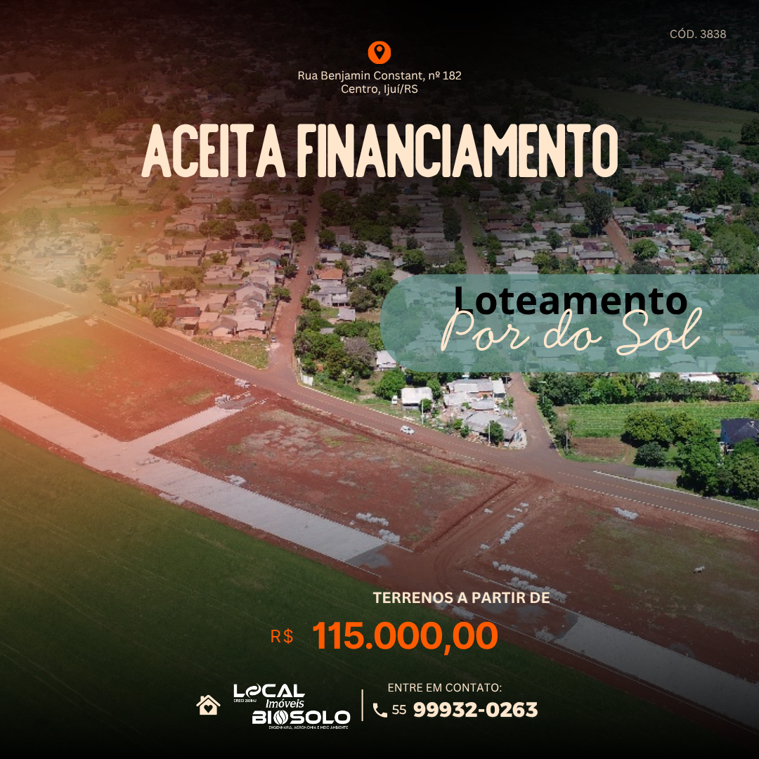 🌿☀️ Loteamento Por do SOl