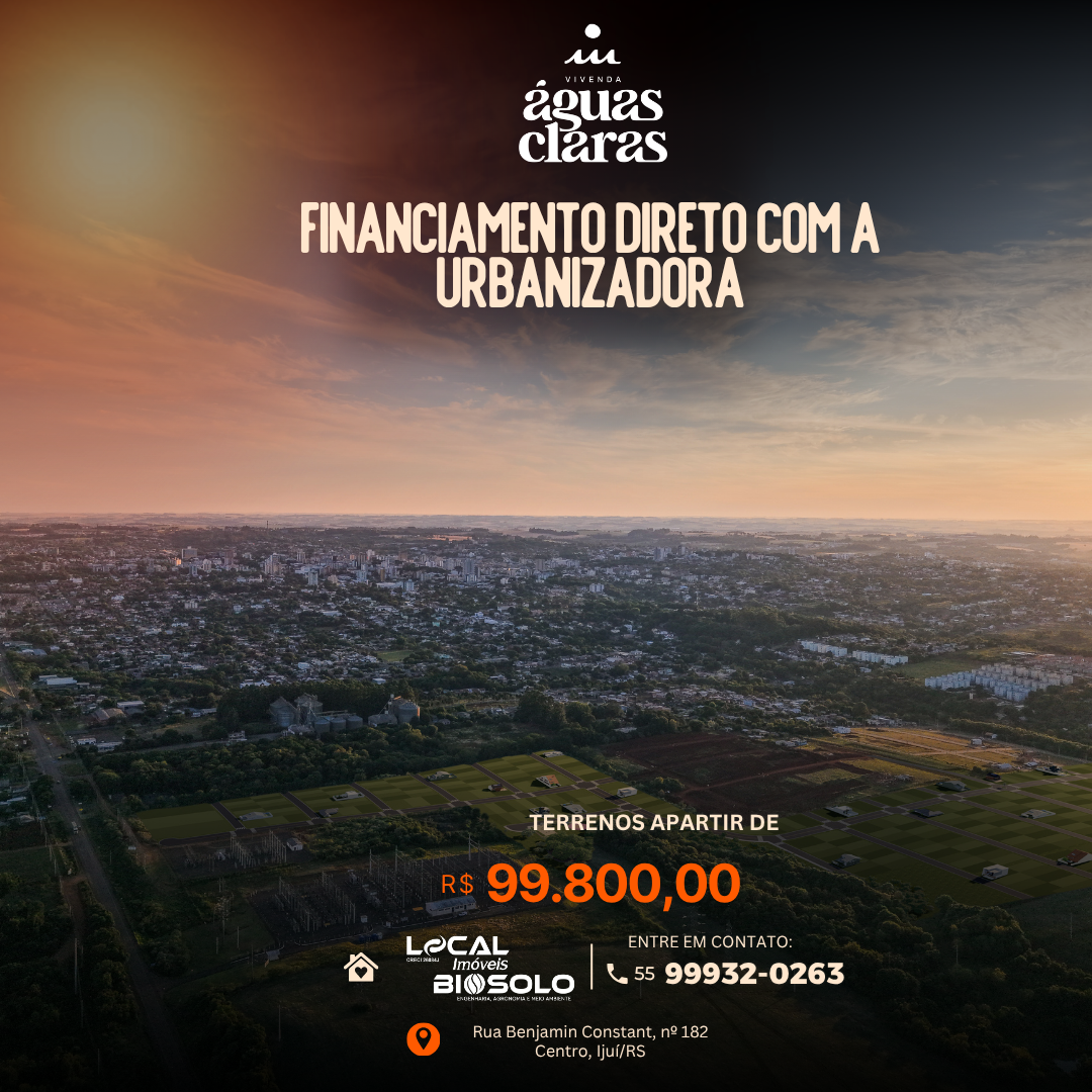 LANÇAMENTO | Loteamento Vivenda Águas Claras