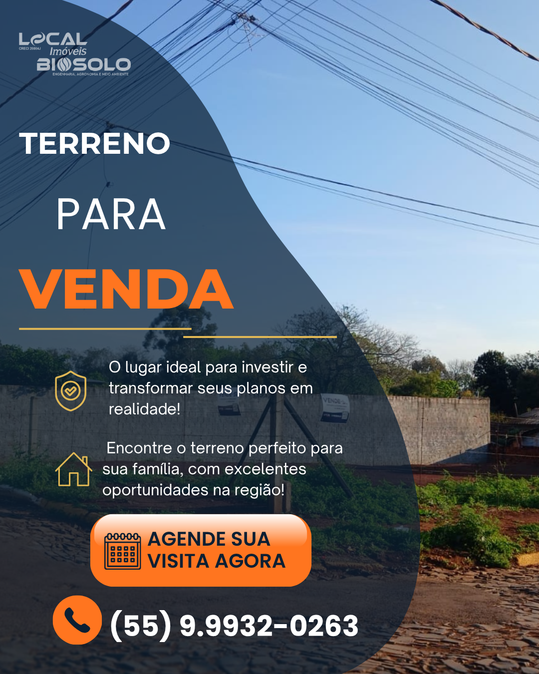 TERRENO À VENDA – BAIRRO MODELO