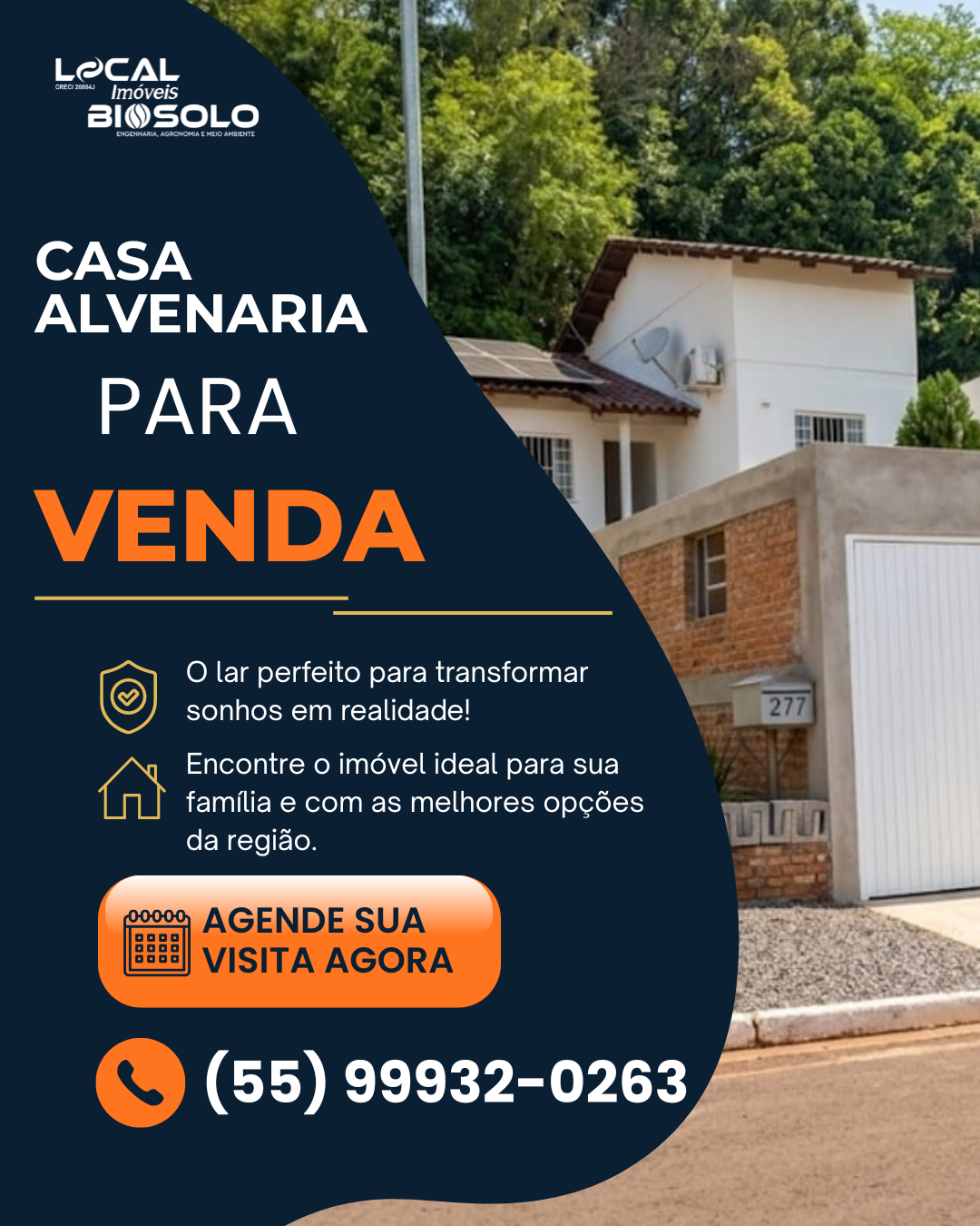 🏡 CASA DE ALVENARIA À VENDA – BAIRRO STORCH